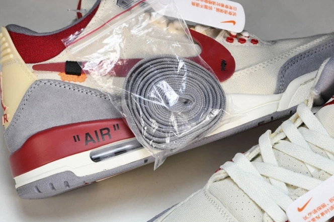 x 3 Jordan OFF-WHITE DH7139-100 Air 0801